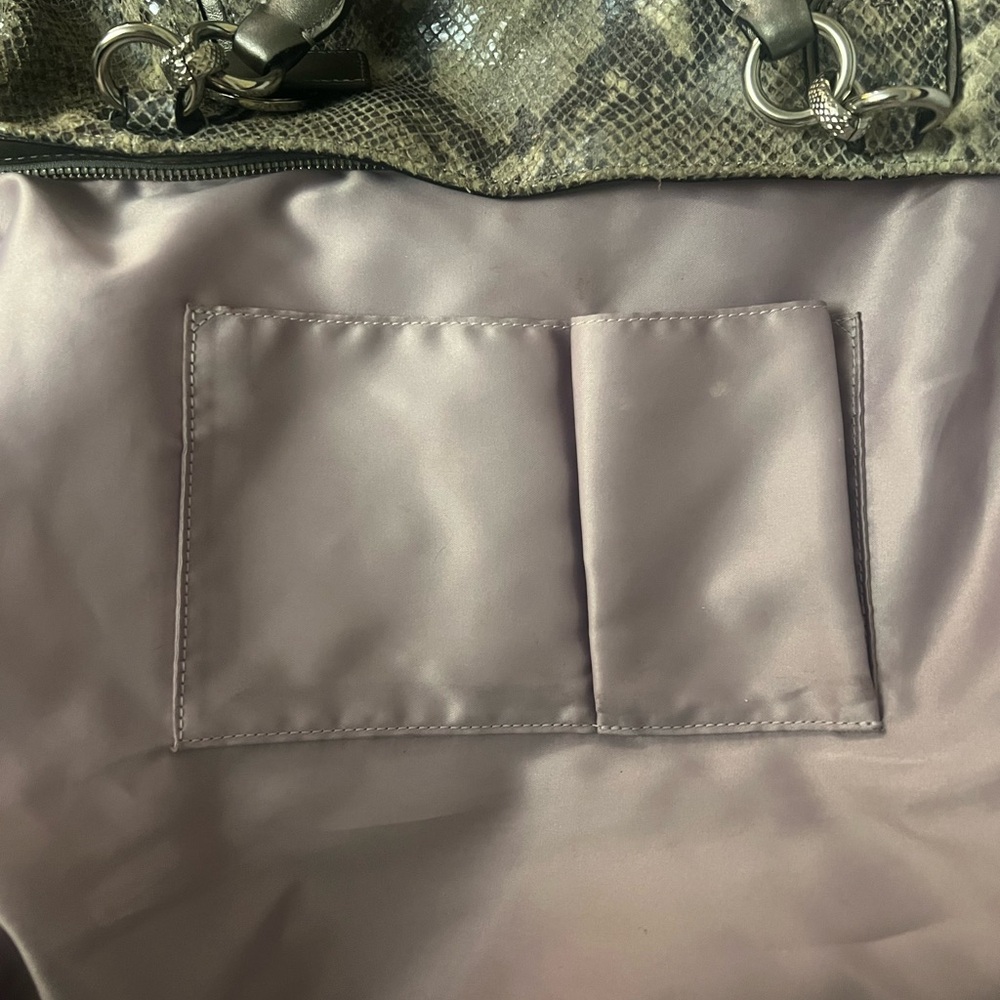 Coach Campbell Exotic Leather Large Satchel - Picture 11 of 14